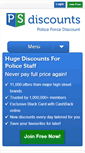 Mobile Screenshot of police.psdiscounts.com
